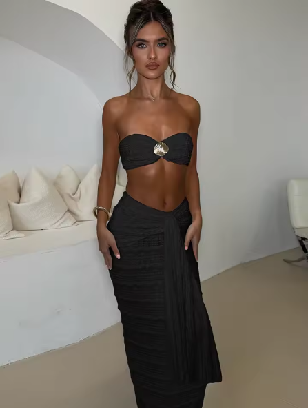 Conjunto Elegância de Praia - Olívia Fios