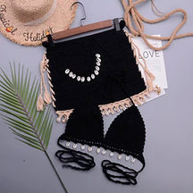 Conjunto de Biquíni Dominante "Verão Elegante" - Olívia Fios