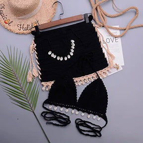 Conjunto de Biquíni Dominante "Verão Elegante" - Olívia Fios