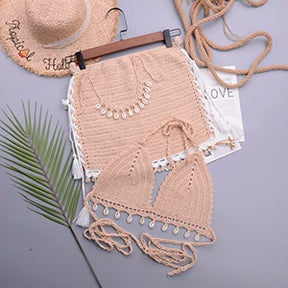 Conjunto de Biquíni Dominante "Verão Elegante" - Olívia Fios