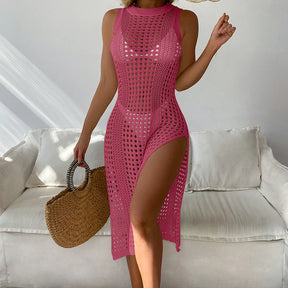 Vestido de Crochê "Praia dos Sonhos" - Olívia Fios