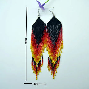Brincos "Tassel Elegante" - Olívia Fios