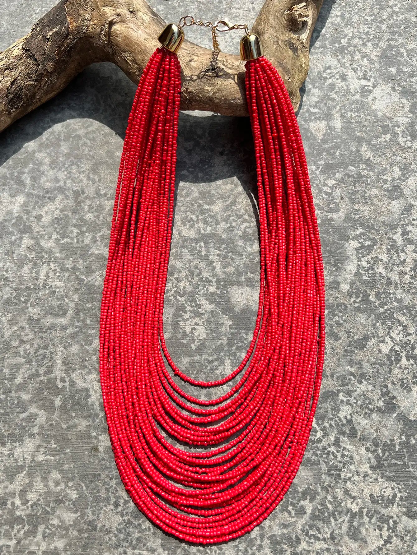 Colar "Beads Boho" - Olívia Fios