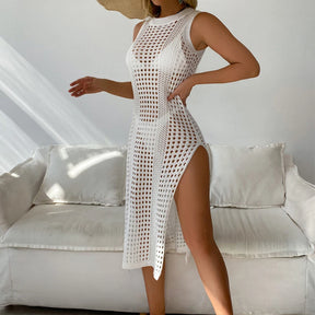 Vestido de Crochê "Praia dos Sonhos" - Olívia Fios