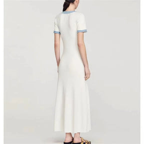 Vestido Maxi Bodycon Elegância Suprema - Olívia Fios