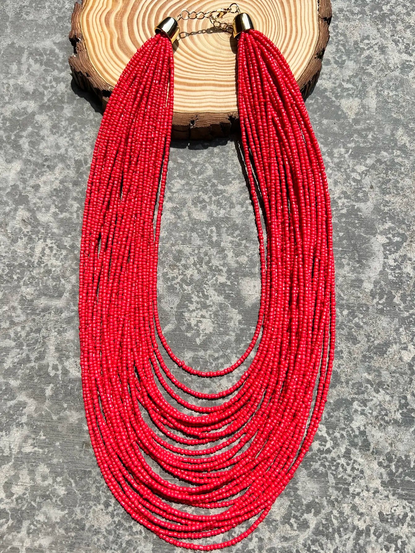 Colar "Beads Boho" - Olívia Fios