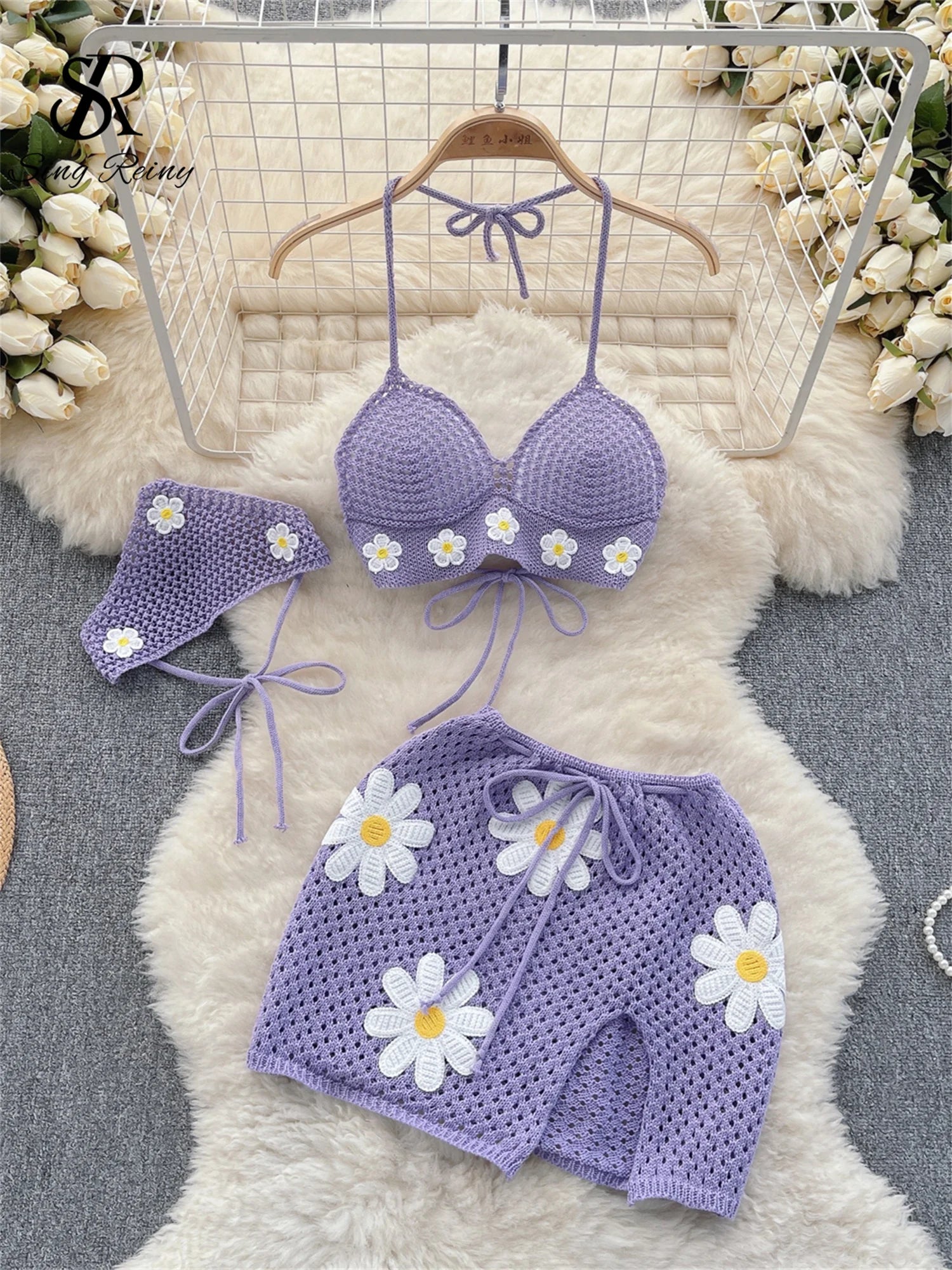 Conjunto "Verão Delicado" - Olívia Fios