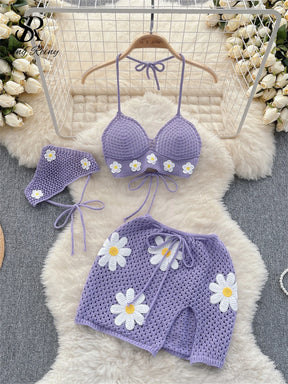 Conjunto "Verão Delicado" - Olívia Fios