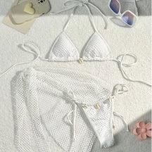 2025 sexy biquinis feminino maiôs de três peças de banho praia swim wear fatos de banho conjunto de biquíni brasileiro piscina banhista