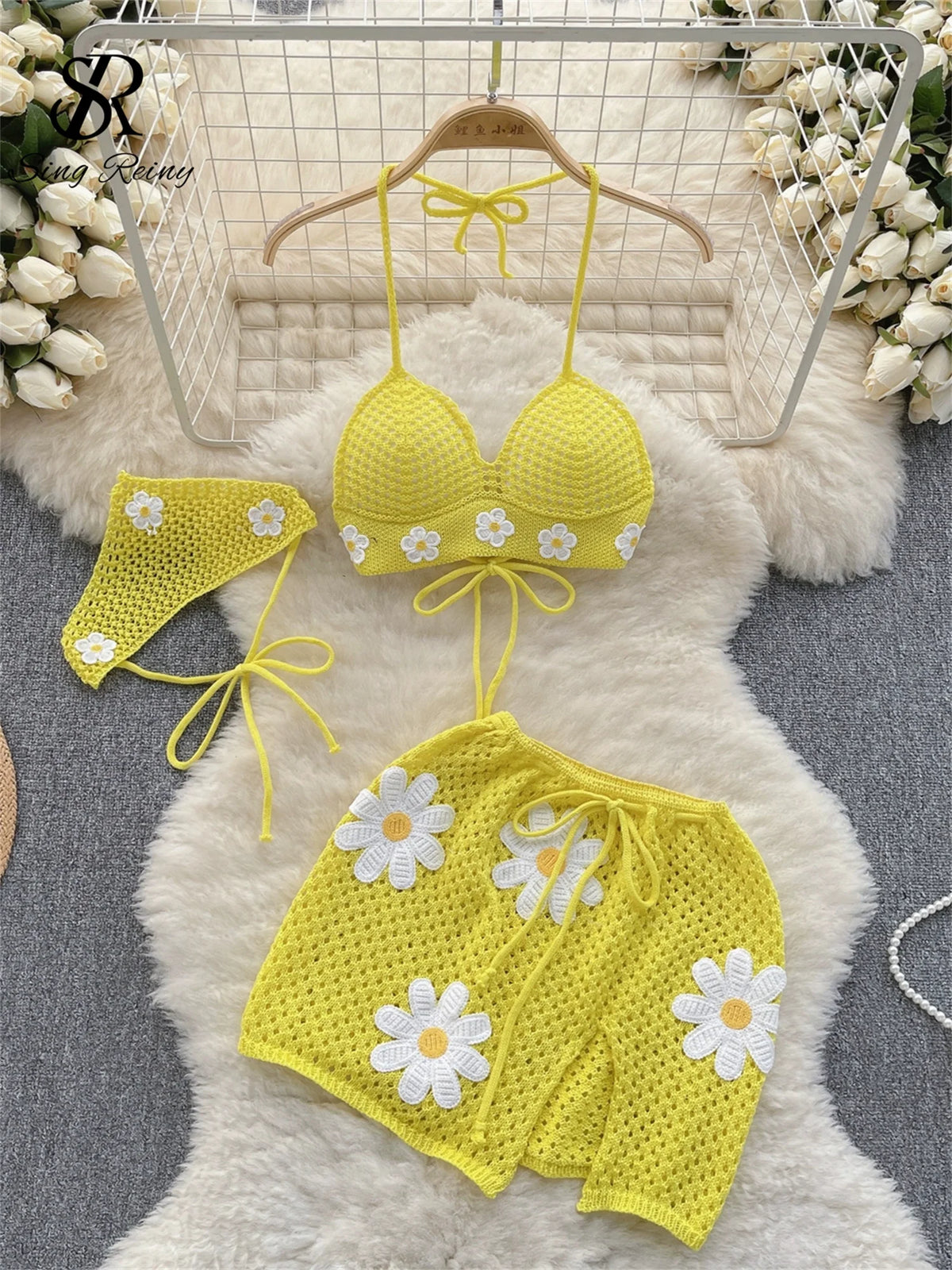 Conjunto "Verão Delicado" - Olívia Fios