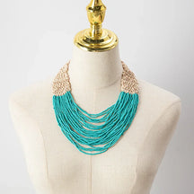 Colar "Boho Multilayer" - Olívia Fios