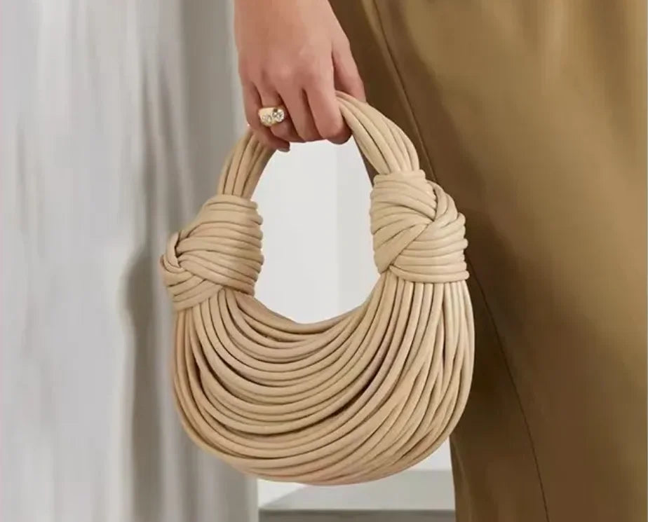Bolsa de Designer de Crochê Olívia Fios