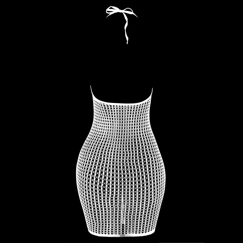 Vestido Cover Up Sexy Fishnet - Olívia Fios
