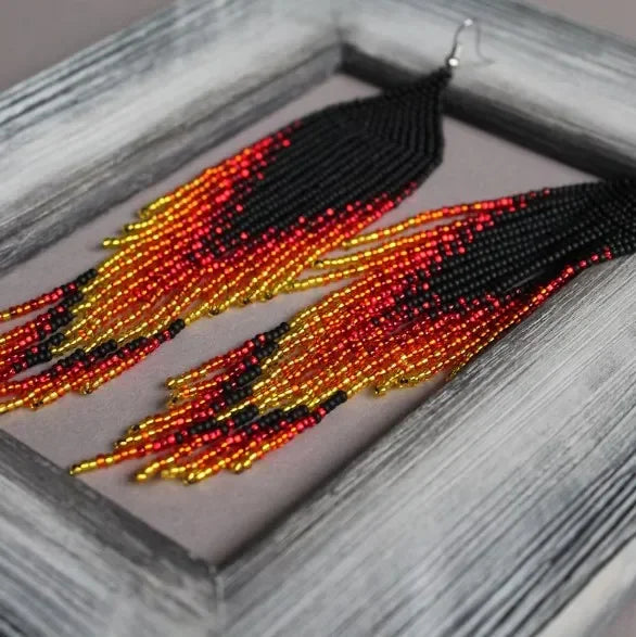 Brincos "Tassel Elegante" - Olívia Fios