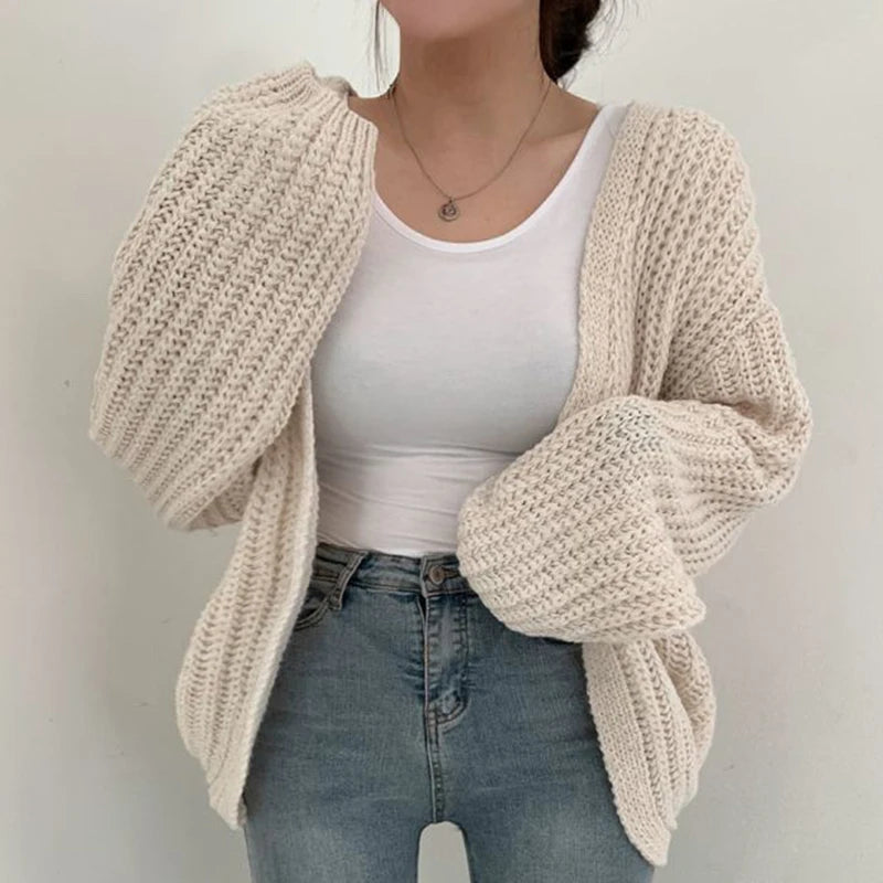 Cardigan Vintage Harajuku Manga Lanterna Olívia Fios