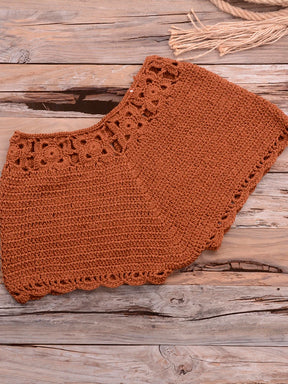 Conjunto Biquíni Crochê Elegância Natural - Olívia Fios