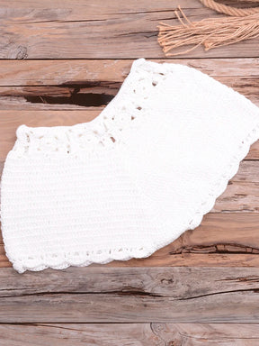 Conjunto Biquíni Crochê Elegância Natural - Olívia Fios