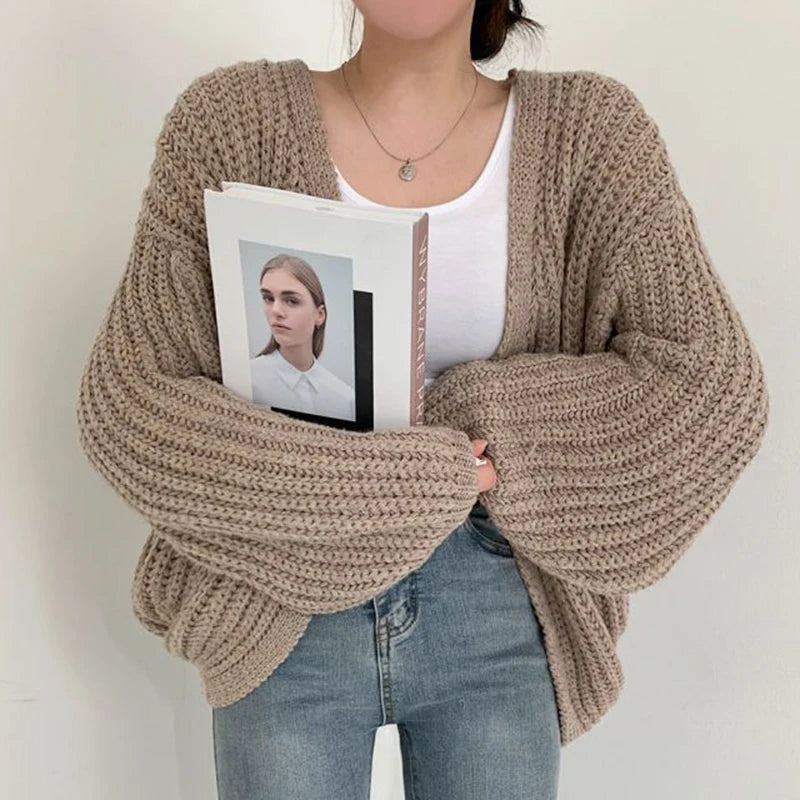 Cardigan Vintage Harajuku Manga Lanterna Olívia Fios