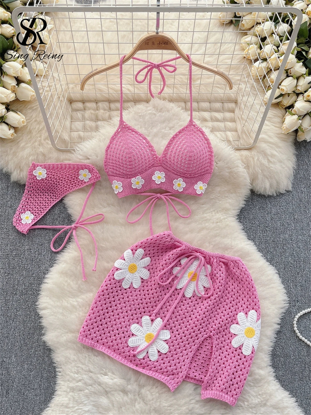 Conjunto "Verão Delicado" - Olívia Fios