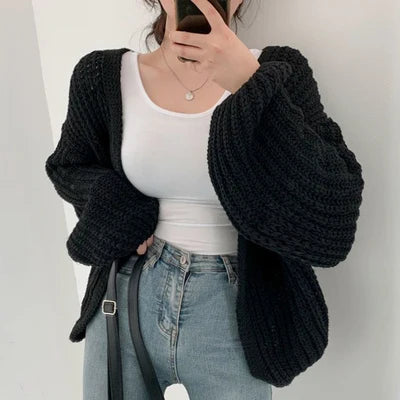 Cardigan Vintage Harajuku Manga Lanterna Olívia Fios