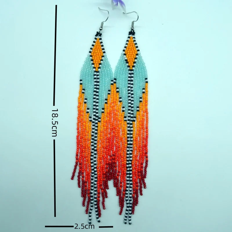 Brincos "Tassel Elegante" - Olívia Fios