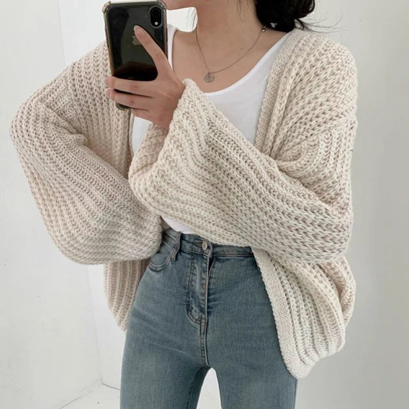 Cardigan Vintage Harajuku Manga Lanterna Olívia Fios