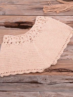 Conjunto Biquíni Crochê Elegância Natural - Olívia Fios