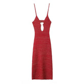 Vestido Dama "Vermelho Sedutor" - Olívia Fios