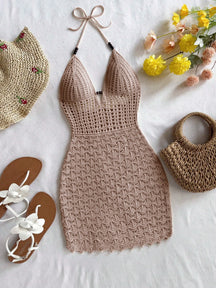 Vestido Elegância de Verão com Decote em V - Olívia Fios