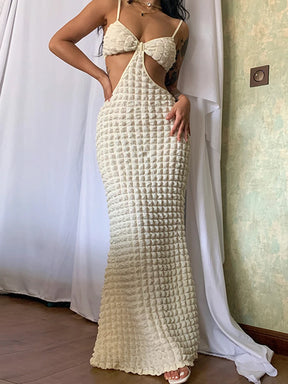 Dulzura sólido sem costas xadrez cinta vestido longo para mulheres bodycon sexy festa elegante maxi vestido noite roupas de aniversário atacado